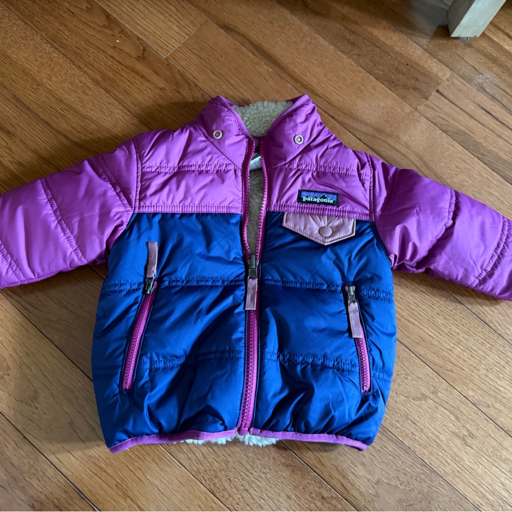 PATAGONIA BABY GIRL REVERSIBLE COAT